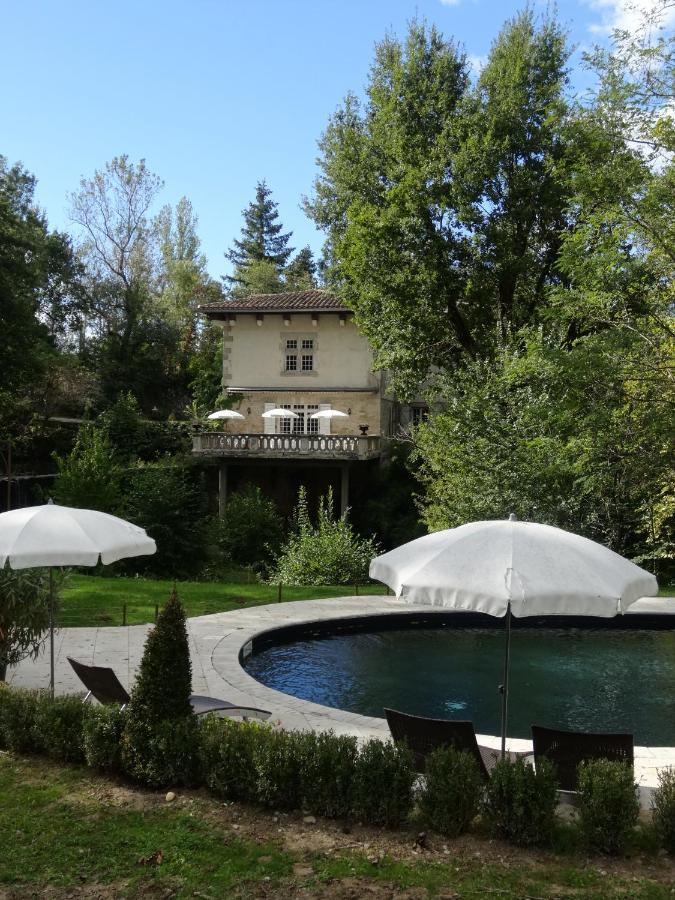 Hostellerie Restaurant Les Gorges De L'Aveyron Bruniquel Luaran gambar