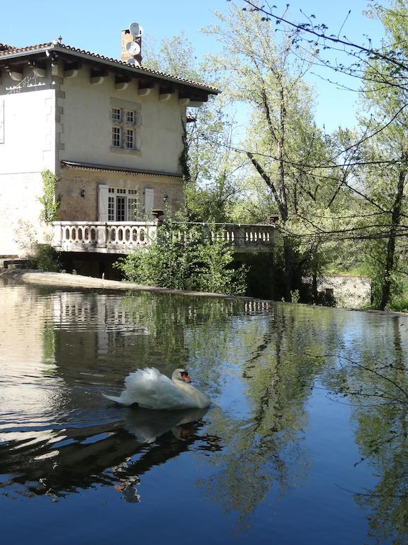 Hostellerie Restaurant Les Gorges De L'Aveyron Bruniquel Luaran gambar