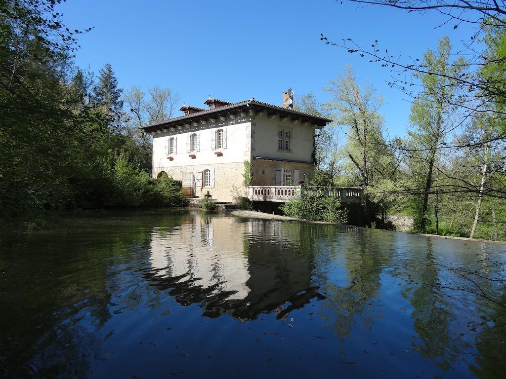 Hostellerie Restaurant Les Gorges De L'Aveyron Bruniquel Luaran gambar