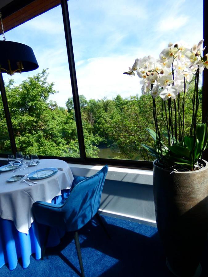 Hostellerie Restaurant Les Gorges De L'Aveyron Bruniquel Luaran gambar